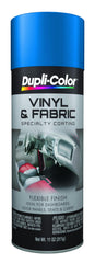 Dupli-Color HVP102 blue interior spray coats vinyl and fabric for durable, flexible color