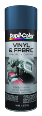 Dupli-Color HVP112 interior vinyl coating in blue for durable interior restoration.
