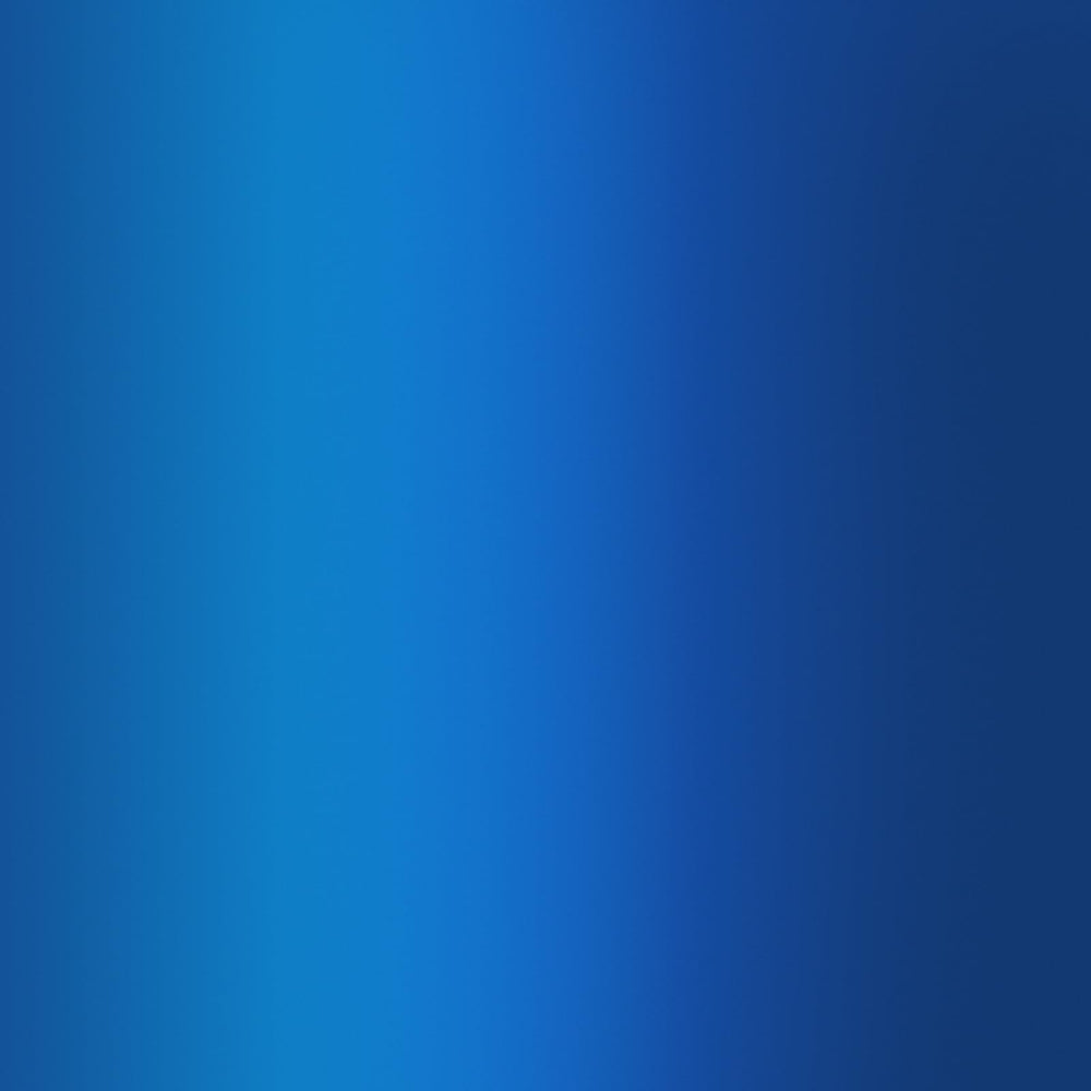 Dupli-Color Metalcast blue anodized finish on chrome enhances shine and protection.