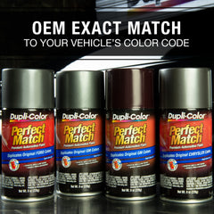 Dupli-Color spray designed for OEM surfaces and larger touch-ups on cars, trucks, SUVs.