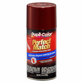 Dupli-Color Perfect Match Chrysler Flame Red 8 oz aerosol spray for precise color restoration.
