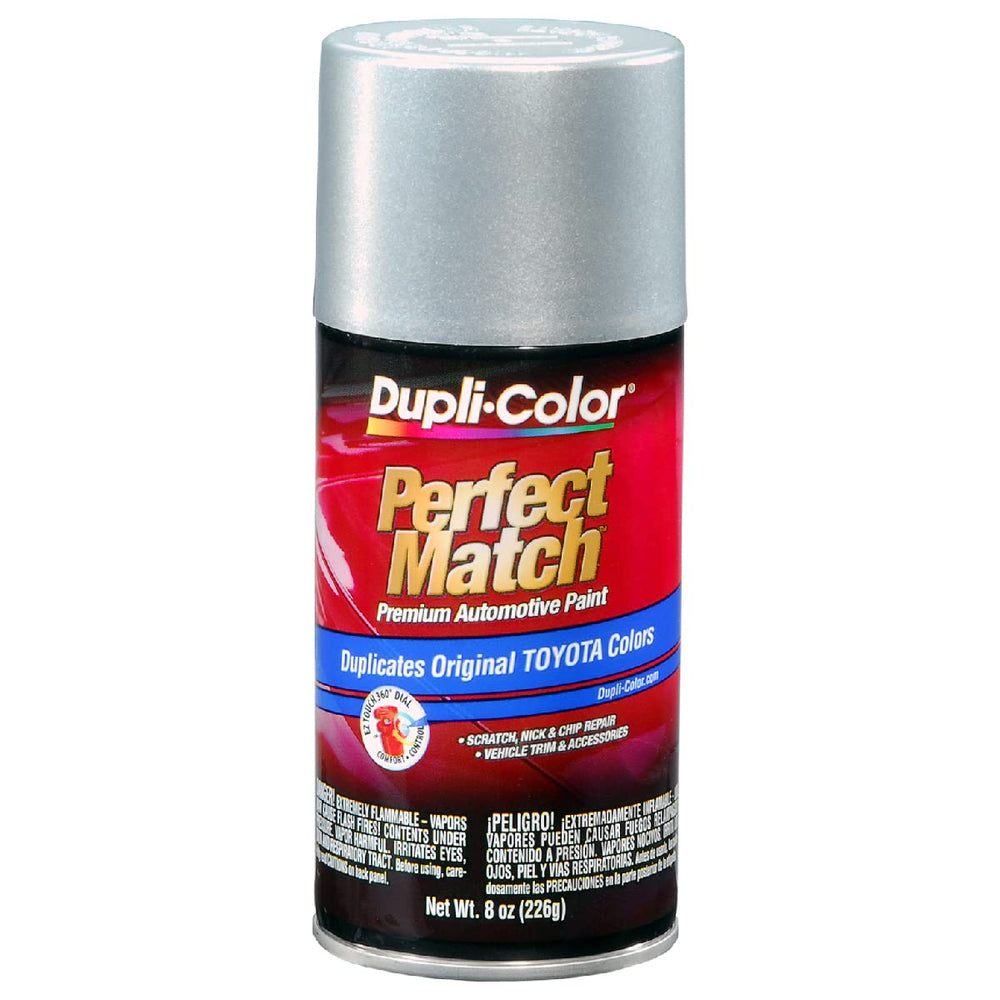Dupli-Color Perfect Match can in Silver Streak Mica for OEM touch-ups.