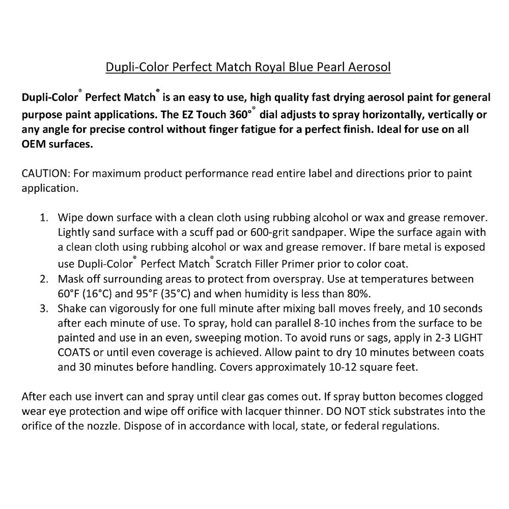 Dupli-Color application on trims and accessories yields a cohesive look.