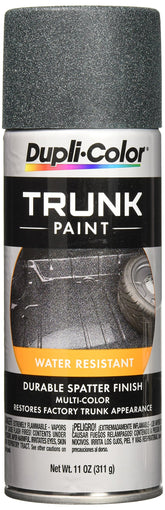 Dupli-Color Trunk Paint in black splatter finish restores OEM-like trunk interiors