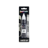 Dupli-Color Universal Touch Up Pen gloss clear cap and tip for precise scratch repair.