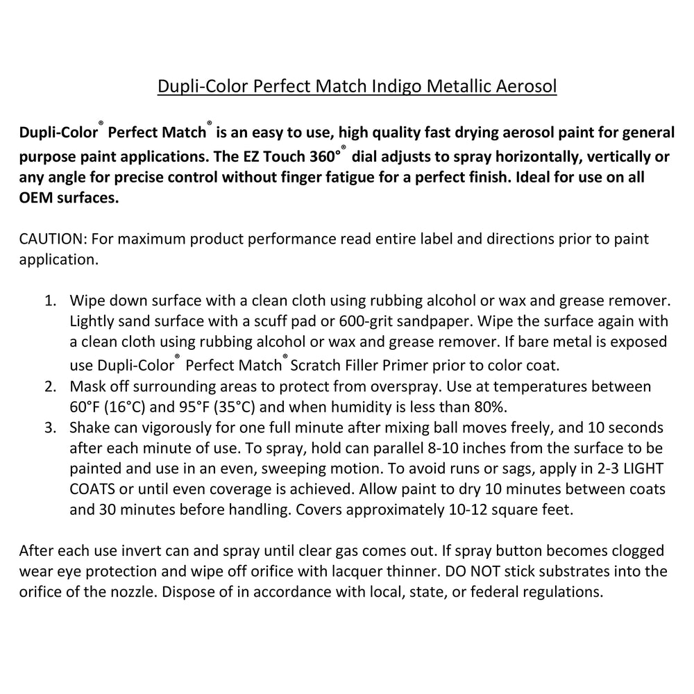 Dupli-Color vehicle touch-up surface for OEM-grade repair options