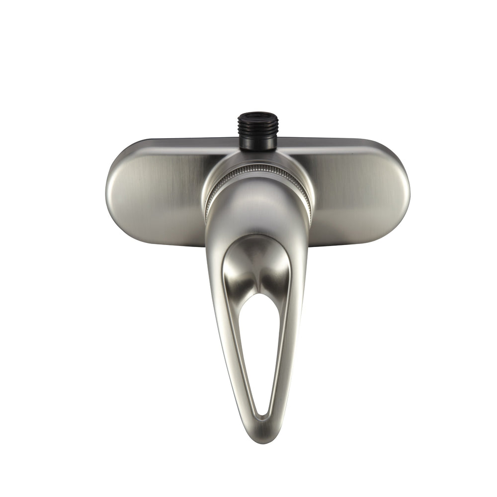 Dura Faucet 2.0 GPM flow ensures a strong shower spray.