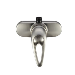 Dura Faucet 2.0 GPM flow ensures a strong shower spray.