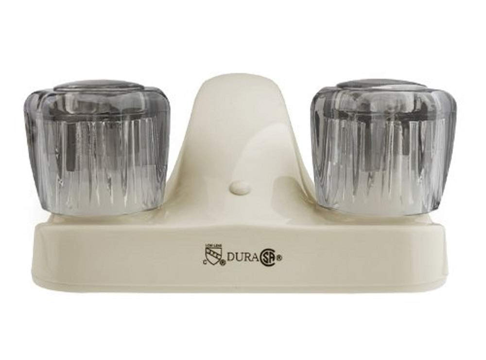 Compact depth 5.6 inches and height 2.9 inches on the DF-PL700S-BQ rv faucet