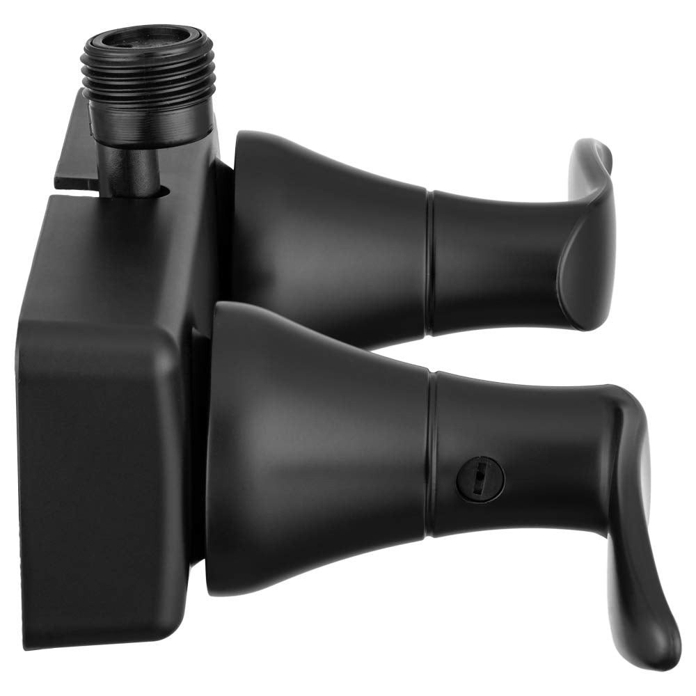 DF-SA100LH-MB dual-lever operation with smooth turning and minimal dripping