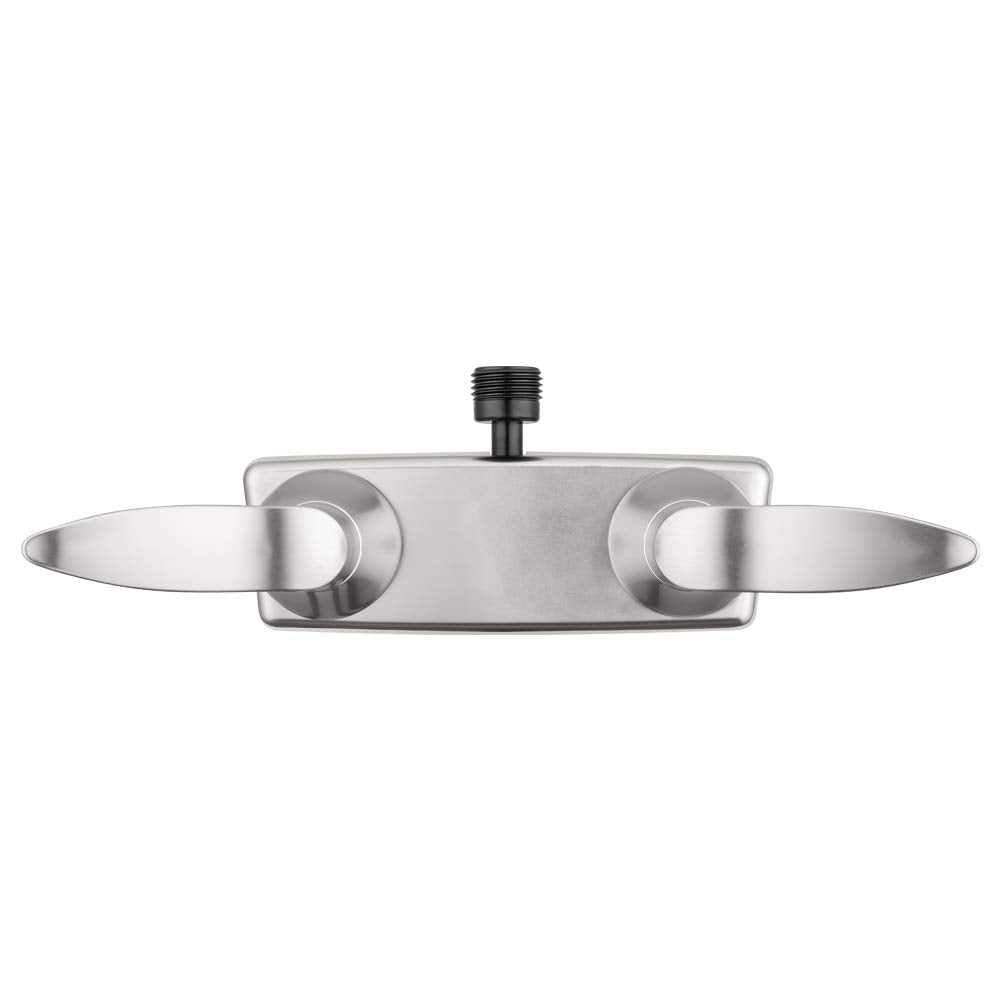 Dura Faucet DF-SA100LH-SN satin nickel finish on diverter faucet
