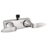 Dura Faucet DF-SA100LH-SN shower faucet close-up with winged lever for smooth control