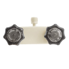 Dura Faucet DF-SA100S-BQ fits 2-hole 4-inch installations in RVs