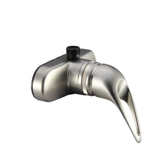 Dura Faucet RV shower faucet diverter in brushed satin nickel for consistent streams.