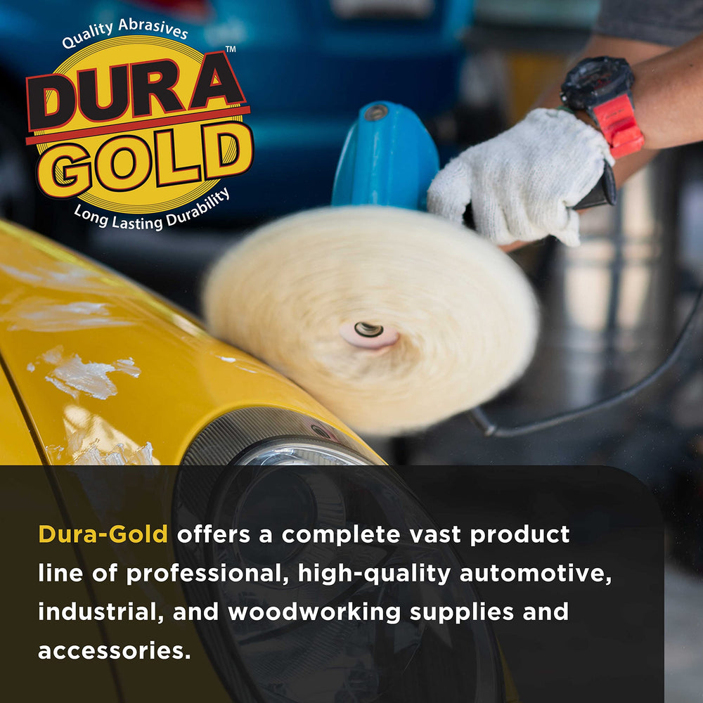 Dura-Gold detailing kit for automotive and marine coatings.