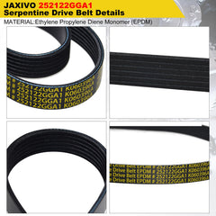 Durable rubber and cords indicate reliable performance under hood