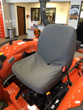 Durafit seat covers installed on Kubota L3301 seat for rugged comfort