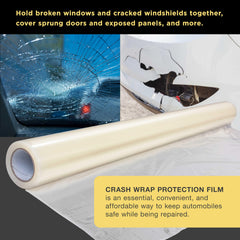 Dura-Gold adhesive film adheres securely yet cleanly for temporary protection.