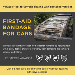 Dura-Gold wrap shields against weather and dust, reducing overspray risk.