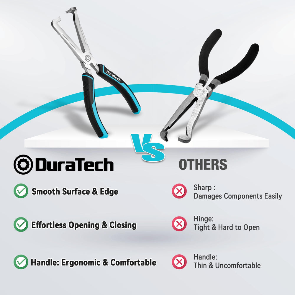 DuraTech 1.5-inch opening fits multiple connector sizes for versatility.