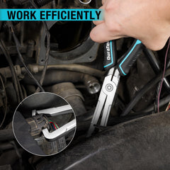 DuraTech automotive sensor connectors work safely and efficiently in tight spaces.