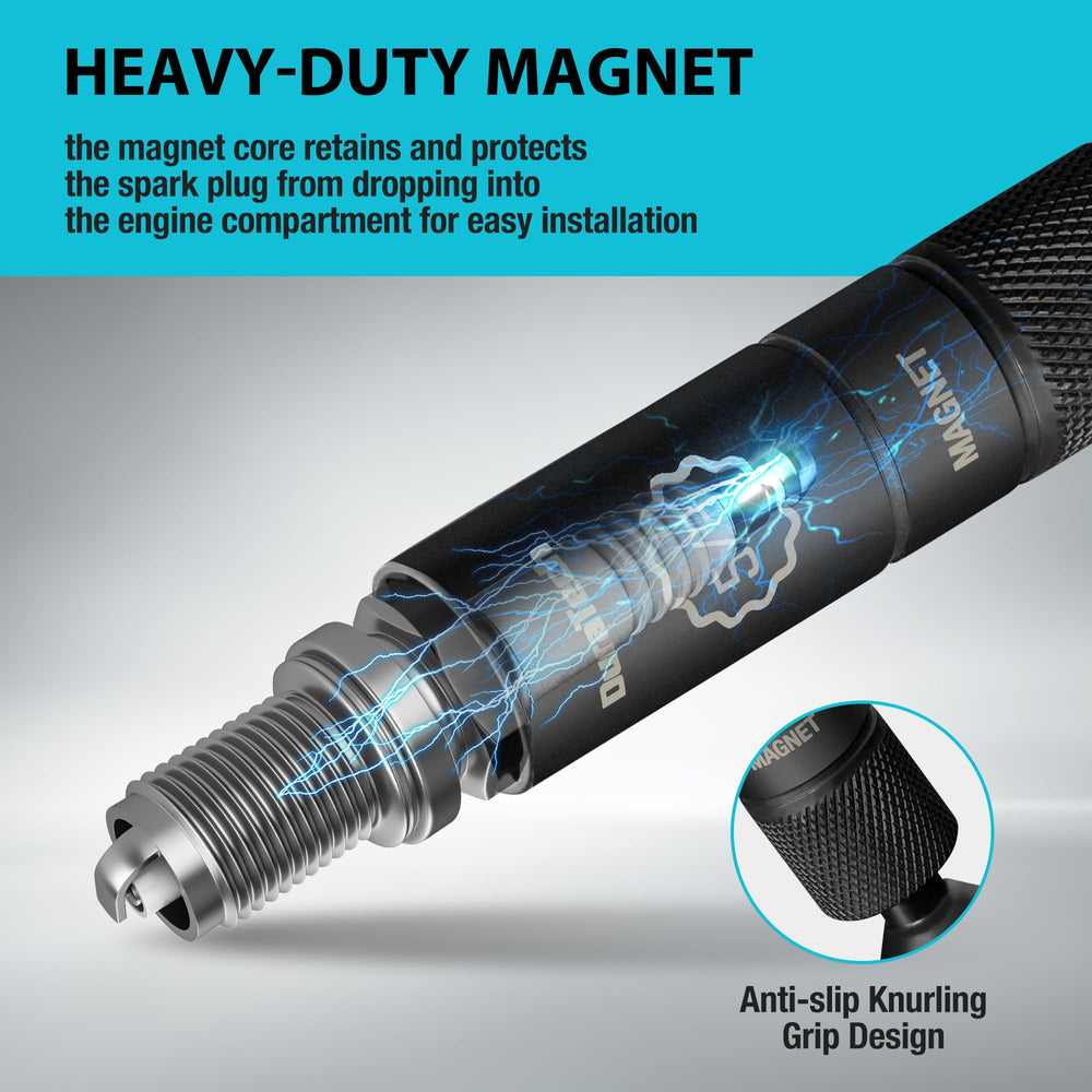 DURATECH knurled grip design provides steady handling and reduced slippage