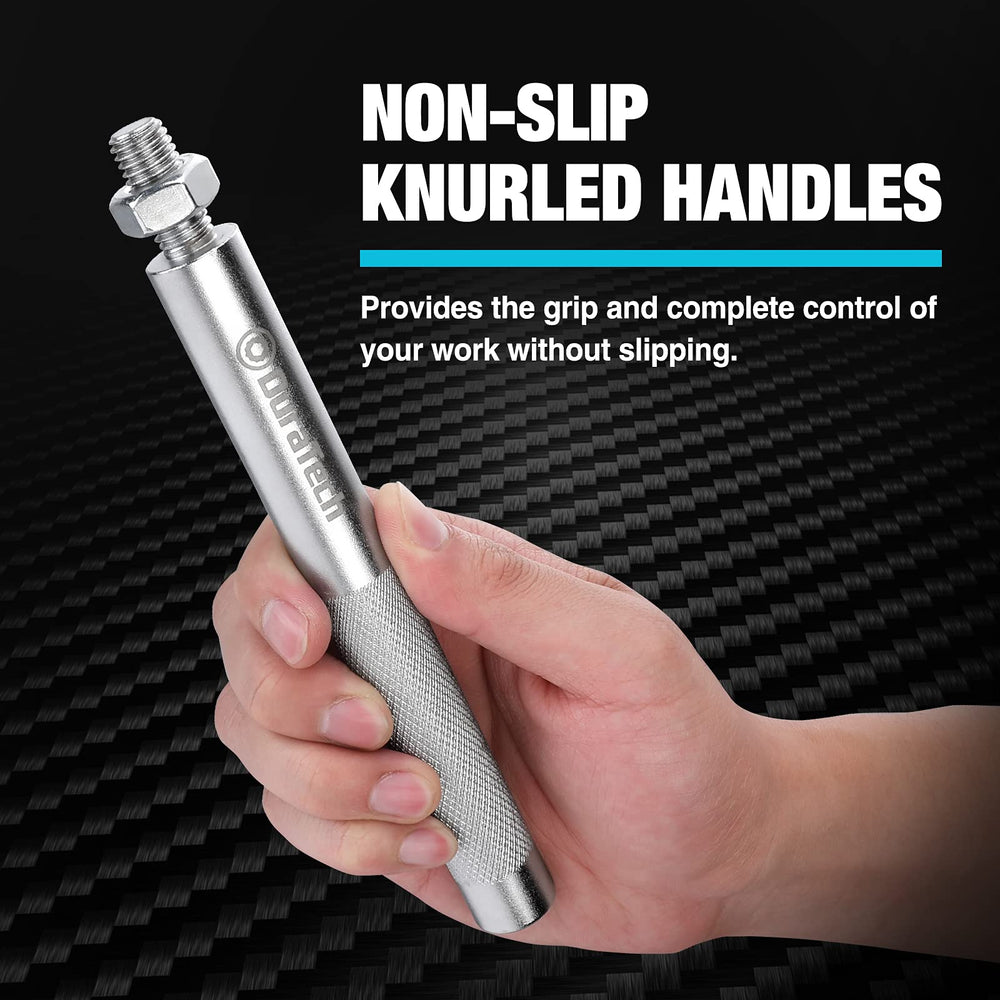 DURATECH knurled striking handle providing secure grip