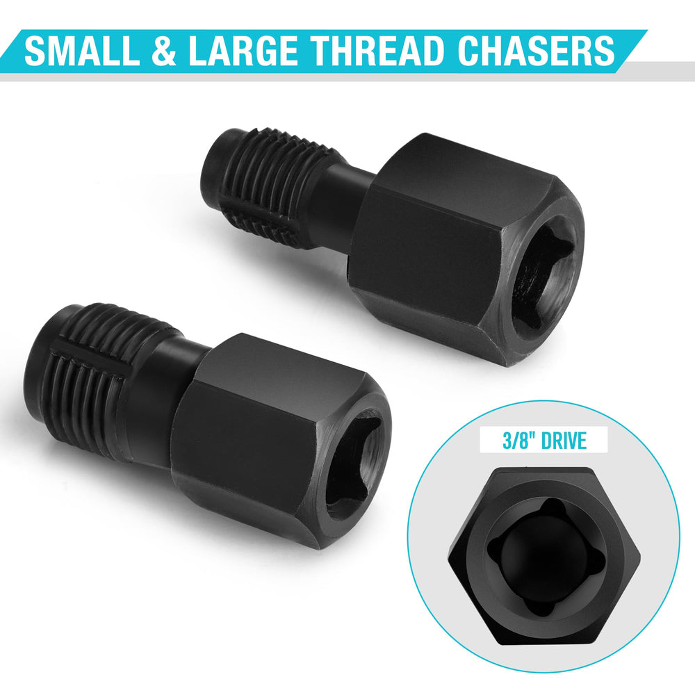 DURATECH M12 x 1.25 thread chaser for re-tapping and cleaning threads