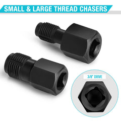 DURATECH M12 x 1.25 thread chaser for re-tapping and cleaning threads