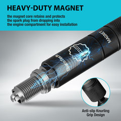 DURATECH manganese phosphate black finish resists rust and cleans easily.