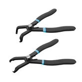 DURATECH push pin pliers with 30-degree jaws for easy trim clip removal.