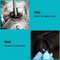 DURATECH chrome-plated handle prevents rust and wipes clean.