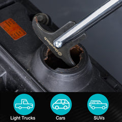 DURATECH seal puller suited for cars, light trucks, and SUVs.
