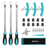Duratech tire spoons 14.5-inch set for quick tire removal on motorcycles and bikes.