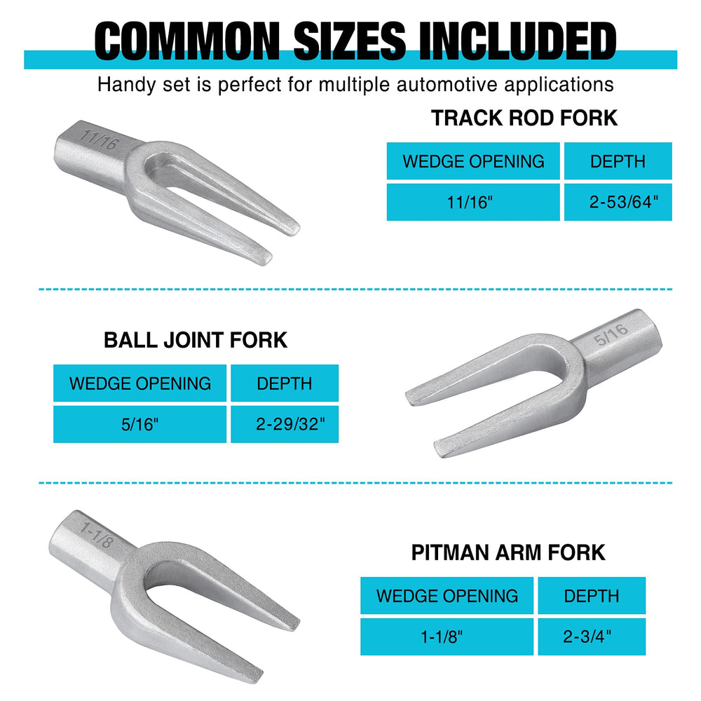 DURATECH track rod fork 11/16 in reaching tight areas