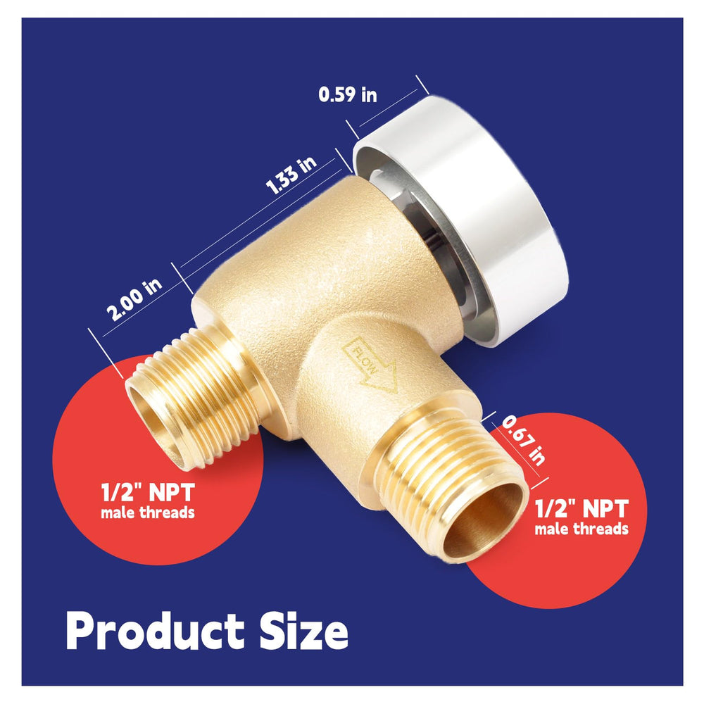Dusledel 571-VAC-CHK-A supports reliable black tank flushing performance