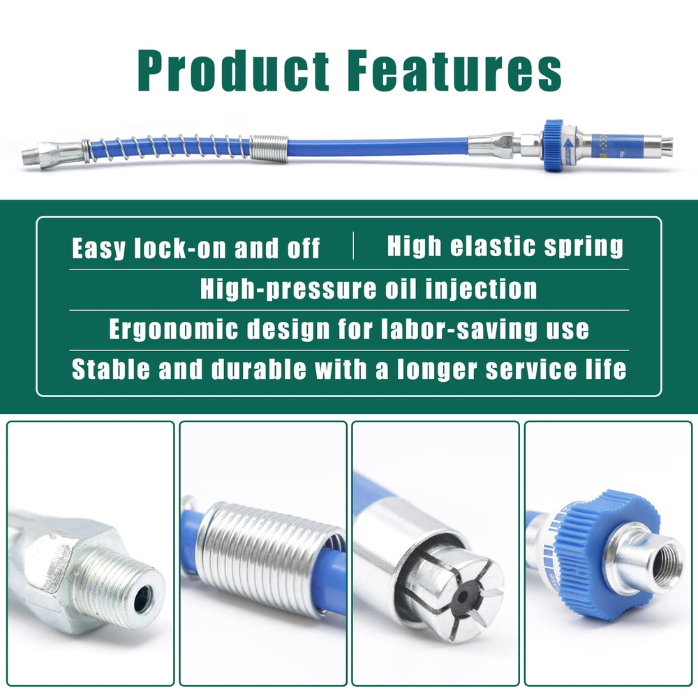 Dusledel universal compatibility image showing hose connections for versatile maintenance