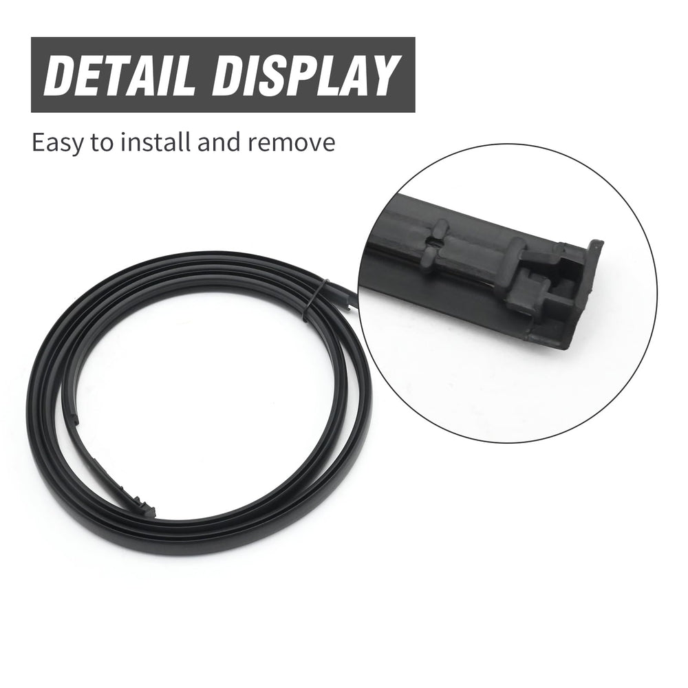 DUZFOREI weatherstrip installation demo, simple swap for better door seal.