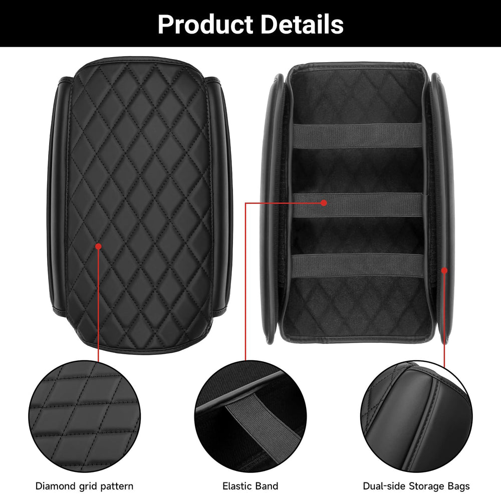DWKJMYCP anti-slip elastic bands secure the cover without tools.