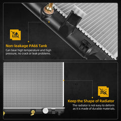 DWVO Completer radiator with dense fins for efficient heat dissipation