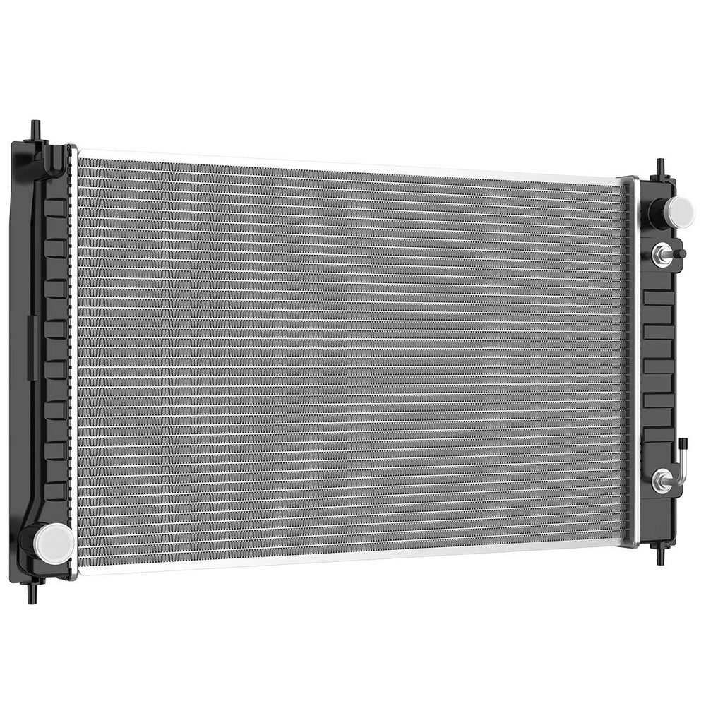 DWVO radiator Altima 2.5L front view shows OEM-fit geometry for easy drop-in install.