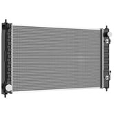 DWVO radiator Altima 2.5L front view shows OEM-fit geometry for easy drop-in install.