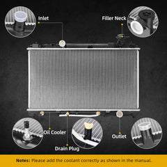 DWVO coated radiator enhances longevity and corrosion resistance.