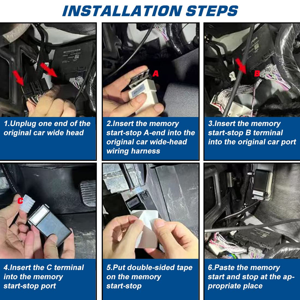 DXGTOZA Bronco Stop Eliminator install kit ready for quick installation.