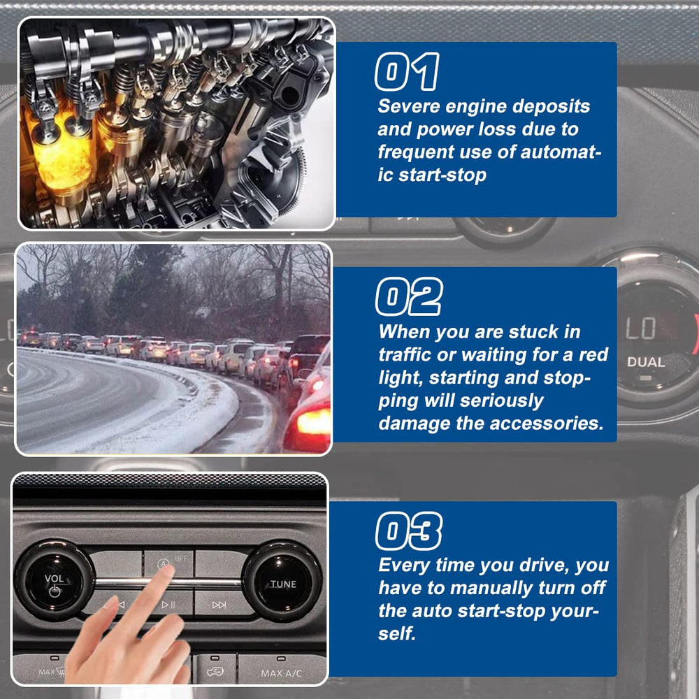DXGTOZA Bronco Stop Eliminator packaging includes quick start guide.
