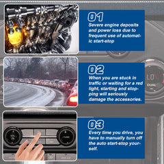 DXGTOZA Bronco Stop Eliminator packaging includes quick start guide.