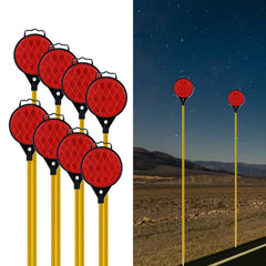 DXSIGN reflective markers boost boundary visibility and hazard awareness