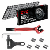 DYC Daiyoki 420 chain kit 132 links ready for precise installation.