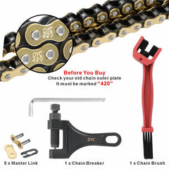 Master links kit from DYC DAIYOKI for quick connections on multiple models.