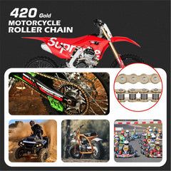 DYCTAHO chain on outdoor ride illustrates wear resistance and weather tolerance.